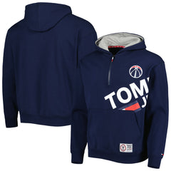 Washington Wizards Tommy Jeans Bernard Half-Zip Hoodie For Sale