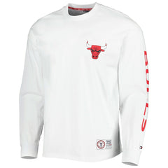 Chicago Bulls Tommy Jeans Matthew 2-In-1 T-Shirt & Hoodie Combo Set Outlet