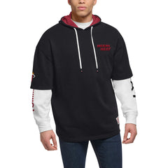 Miami Heat Tommy Jeans Matthew 2-In-1 T-Shirt & Hoodie Combo Set Outlet