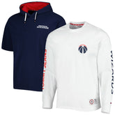 Washington Wizards Tommy Jeans Matthew 2-In-1 T-Shirt & Hoodie Combo Set On Sale