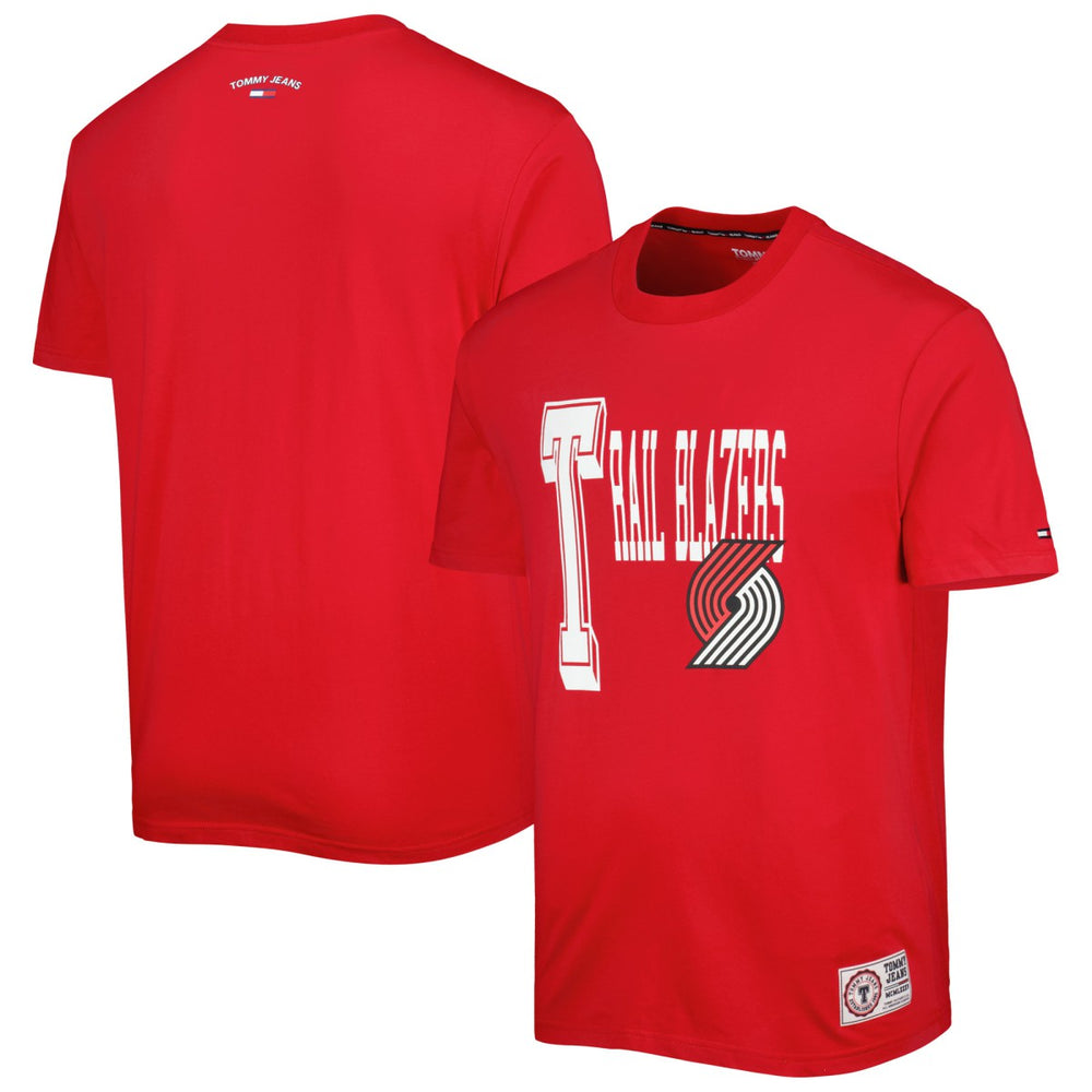 Portland Trail Blazers Tommy Jeans Mel Varsity T-Shirt On Sale