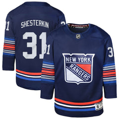 Igor Shesterkin New York Rangers Youth Alternate Premier Player Jersey Online
