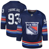 Mika Zibanejad New York Rangers Youth Alternate Premier Player Jersey Outlet
