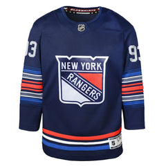 Mika Zibanejad New York Rangers Youth Alternate Premier Player Jersey Outlet