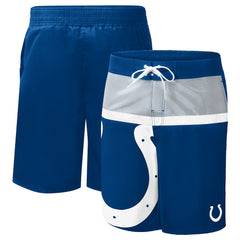 Indianapolis Colts G-III Sports by Carl Banks Sea Wind Swim Trunks