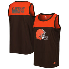 Cleveland Browns Starter Logo Touchdown Fashion Tank Top