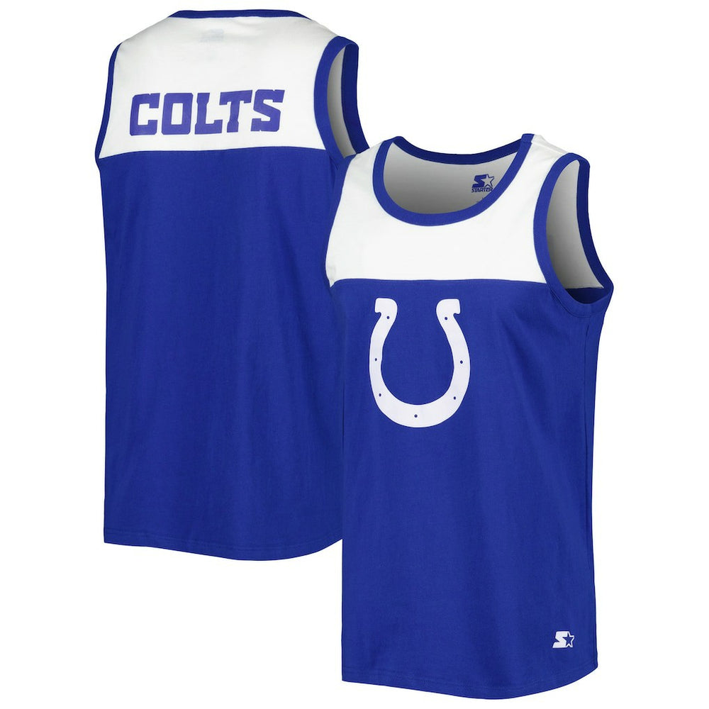 Indianapolis Colts Starter Logo Touchdown Fashion Tank Top