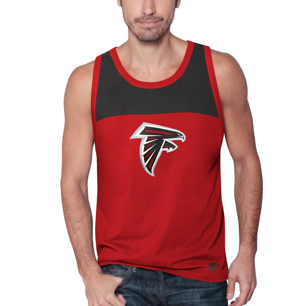 Atlanta Falcons Starter Logo Touchdown Fashion Tank Top