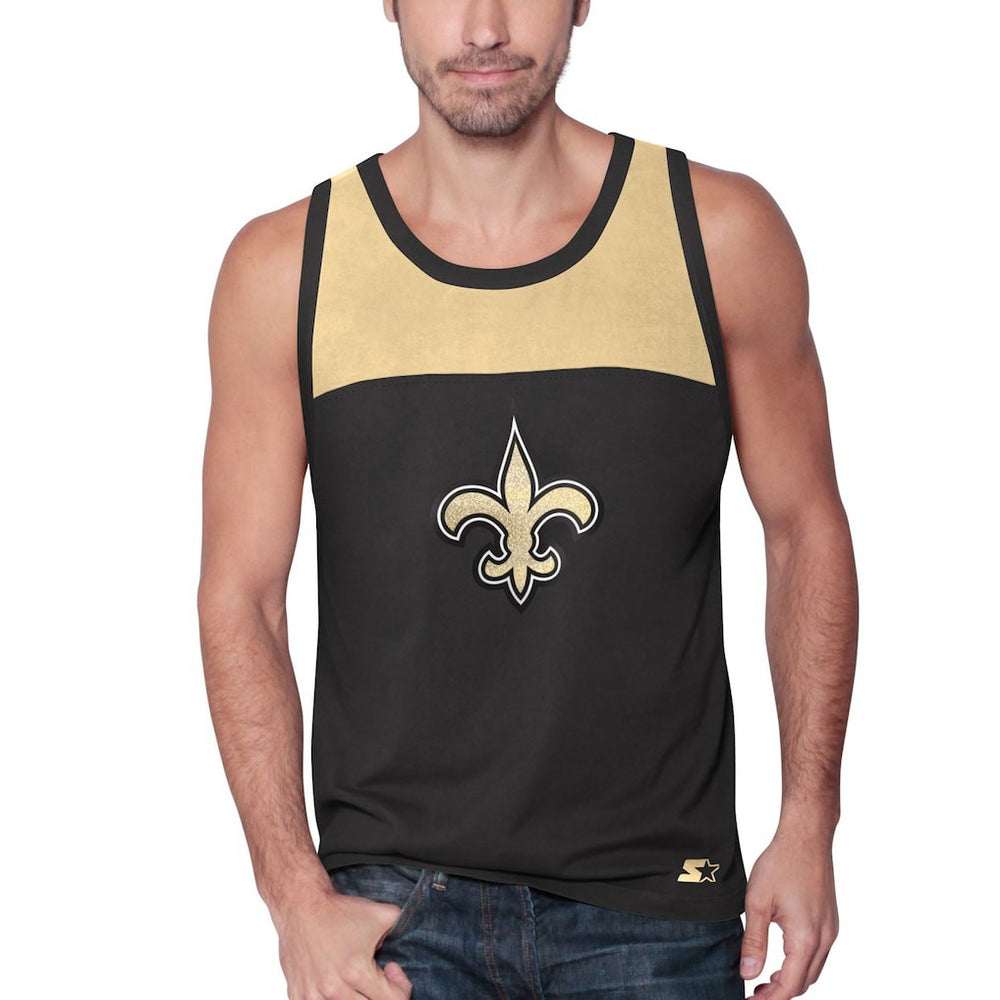 New Orleans Saints Starter Logo Touchdown Fashion Tank Top