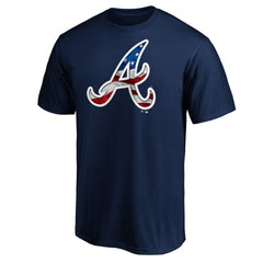 Atlanta Braves Team Banner Wave T-Shirt | MLB Discount