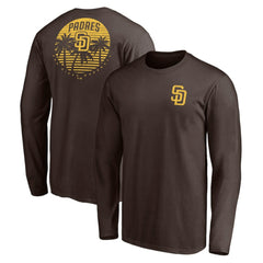 San Diego Padres Team Hometown Collection Palm Sunset Long Sleeve T-Shirt | MLB US