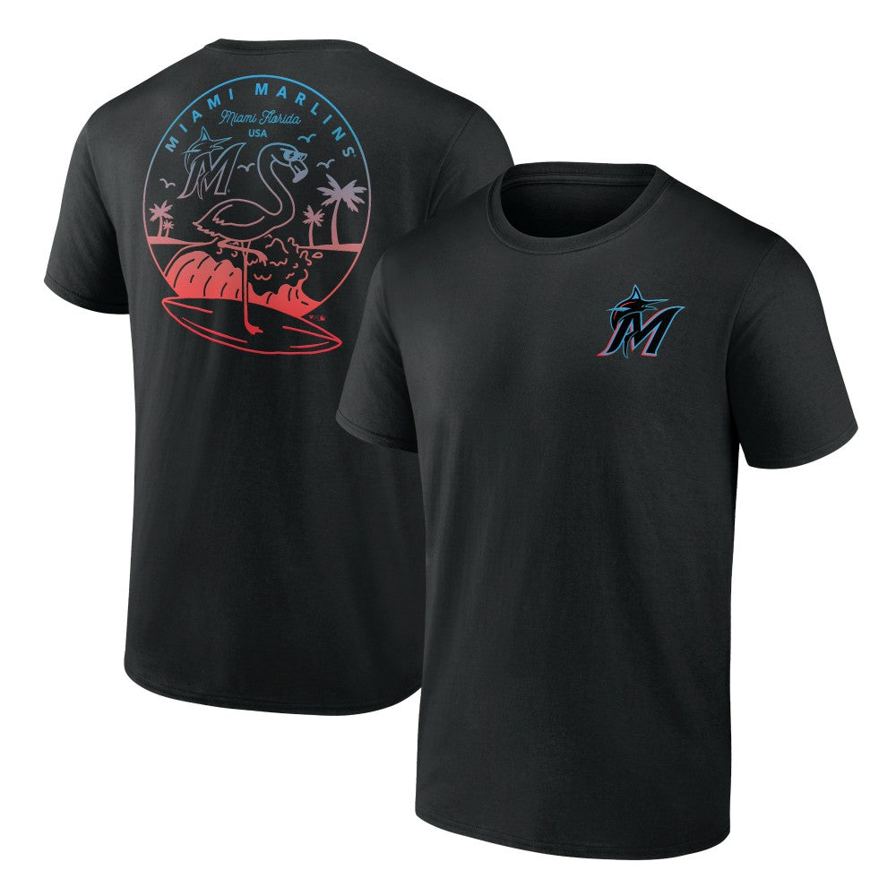 Miami Marlins Team Hometown Collection Surf's Up T-Shirt | MLB For sale