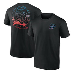 Miami Marlins Team Hometown Collection Surf's Up T-Shirt | MLB For sale