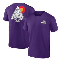 Colorado Rockies Team Hometown Collection Mile High Back T-Shirt | MLB For sale