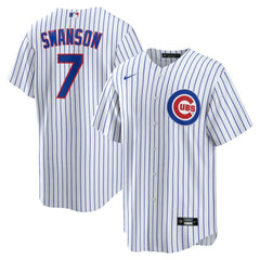 Dansby Swanson Chicago Cubs Nike Replica Player Jersey | MLB Shop