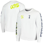 Tottenham Hotspur Graffiti Pullover Sweatshirt White