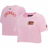 Cincinnati Bengals Pro Standard Women's Cropped Boxy T-Shirt