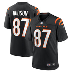 Cincinnati Bengals Nike Tanner Hudson Home Game Player Jersey