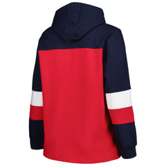 Los Angeles Angels Women's Plus Size Colorblock Pullover Hoodie | MLB Online