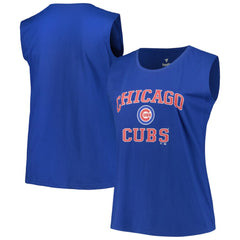 Chicago Cubs Profile Women's Plus Size Tank Top | MLB US