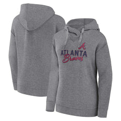 Profile Atlanta Braves Women's Plus Size Pullover Hoodie | MLB On Sale
