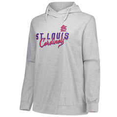Profile St. Louis Cardinals Women's Plus Size Pullover Hoodie | MLB New