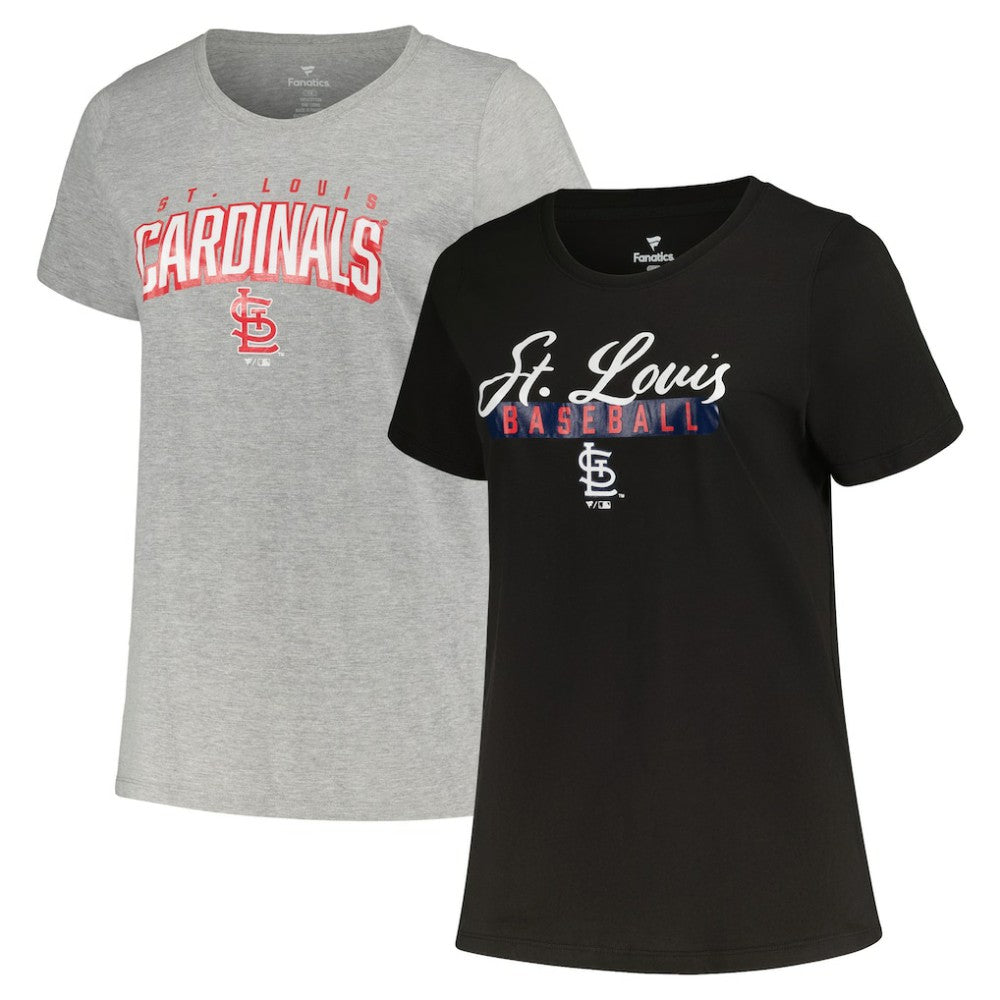 St. Louis Cardinals Profile Women's Plus Size T-Shirt Combo Pack | MLB Outlet