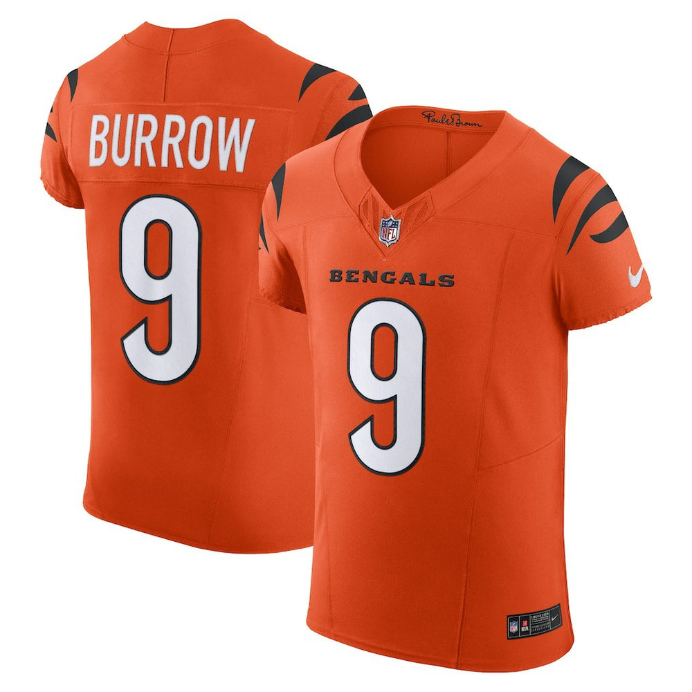 Cincinnati Bengals Nike Joe Burrow Vapor F.U.S.E. Elite Jersey