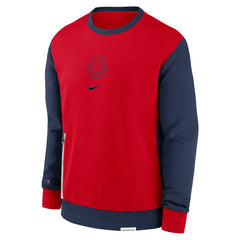 Paris Saint-Germain 2023/24 Standard Issue Travel Performance Pullover Sweatshirt Red - Nike