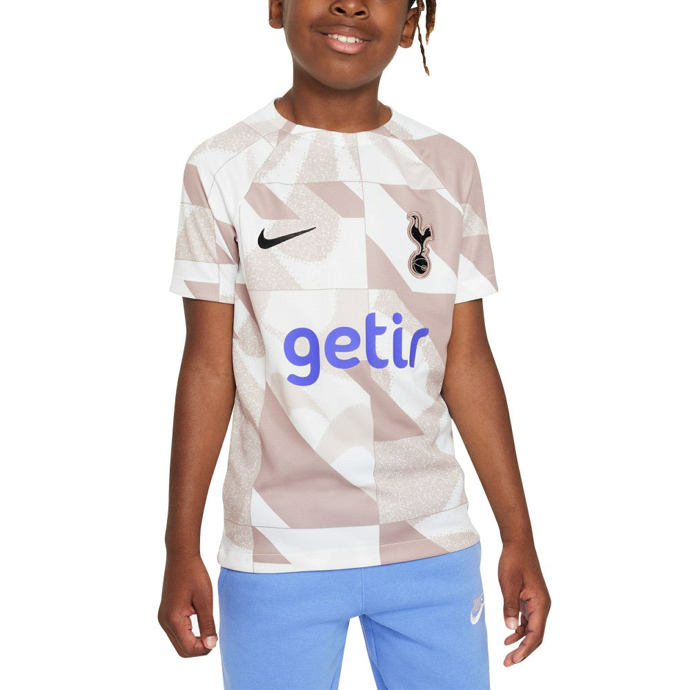 Tottenham Hotspur Youth 2023/24 Academy Pro Performance Pre-Match Top White - Nike