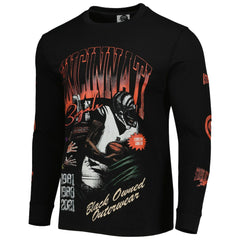 Cincinnati Bengals x BlaCkOWned Unisex Stripes Don't Come Easy Long Sleeve T-Shirt