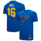Brett Hull St. Louis Blues Mitchell & Ness Name & Number T-Shirt Outlet