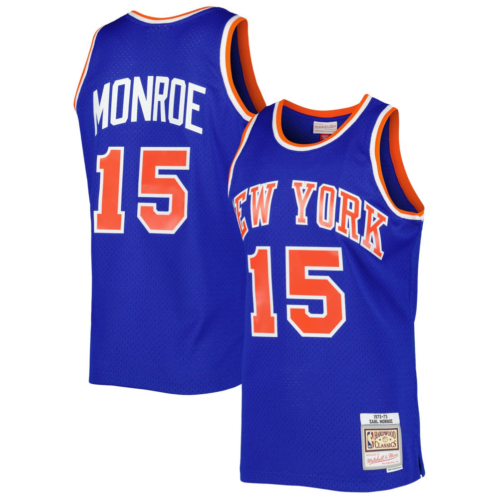 Earl Monroe New York Knicks 1972/73 Hardwood Classics Swingman Jersey Online