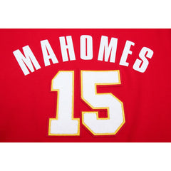 Kansas City Chiefs Patrick Mahomes Pro Standard Player Name & Number Hoodie T-Shirt
