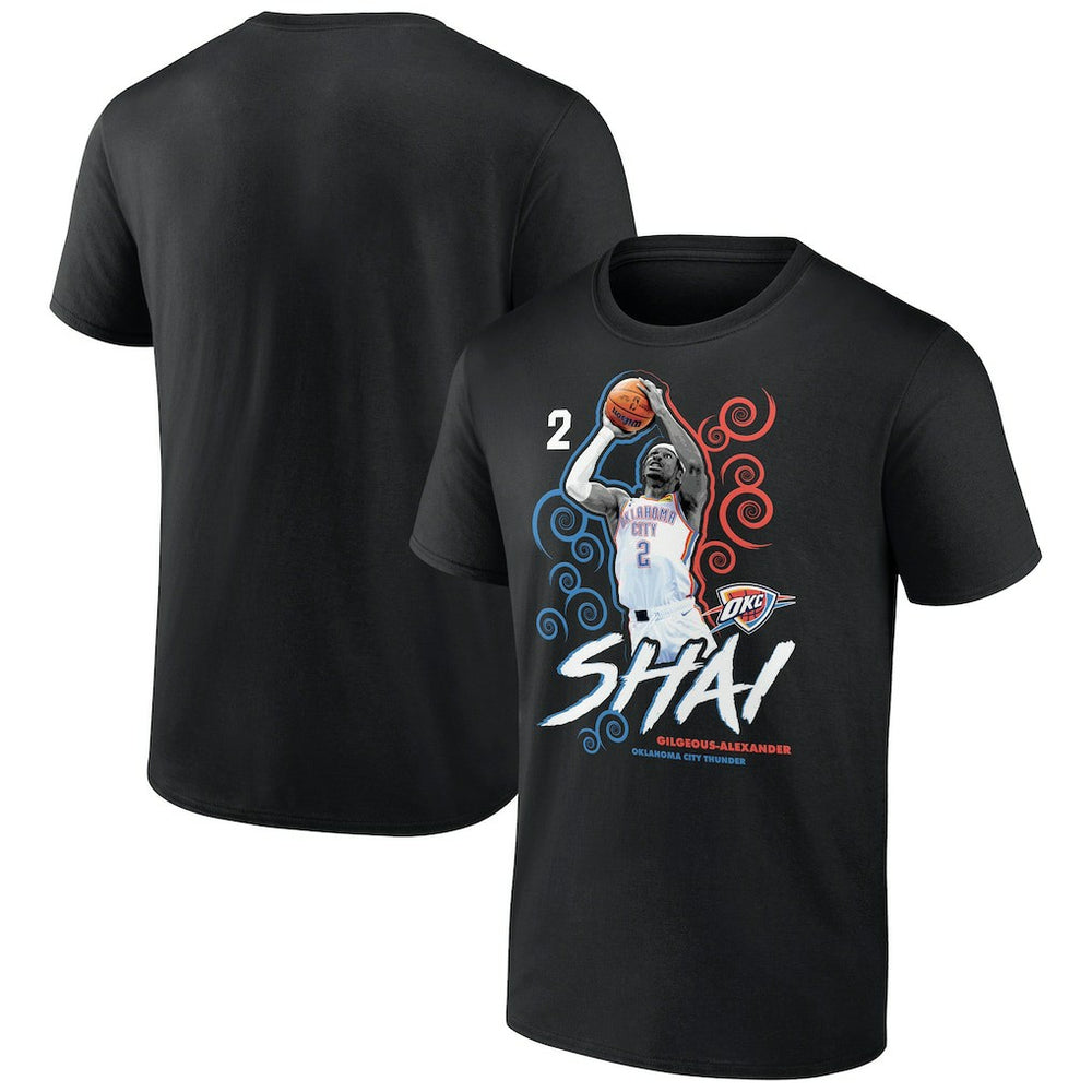 Shai Gilgeous-Alexander Oklahoma City Thunder Competitor T-Shirt Outlet