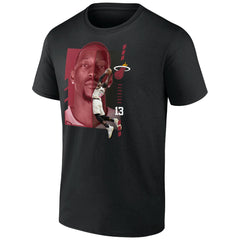 Bam Adebayo Miami Heat Jump Pass T-Shirt For Sale