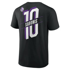 Domantas Sabonis Sacramento Kings Full-Court Press Name & Number T-Shirt Outlet