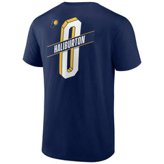 Tyrese Haliburton Indiana Pacers Full-Court Press Name & Number T-Shirt Outlet