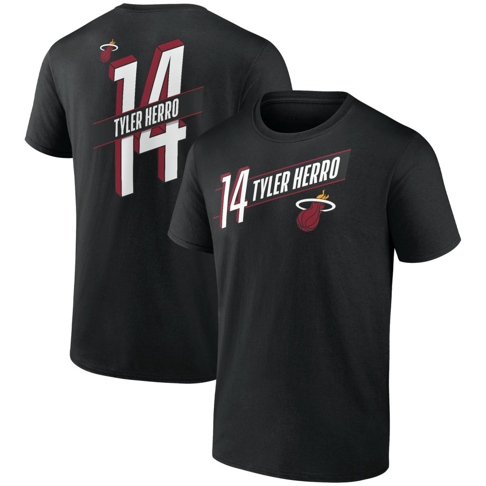 Tyler Herro Miami Heat Full-Court Press Name & Number T-Shirt Online