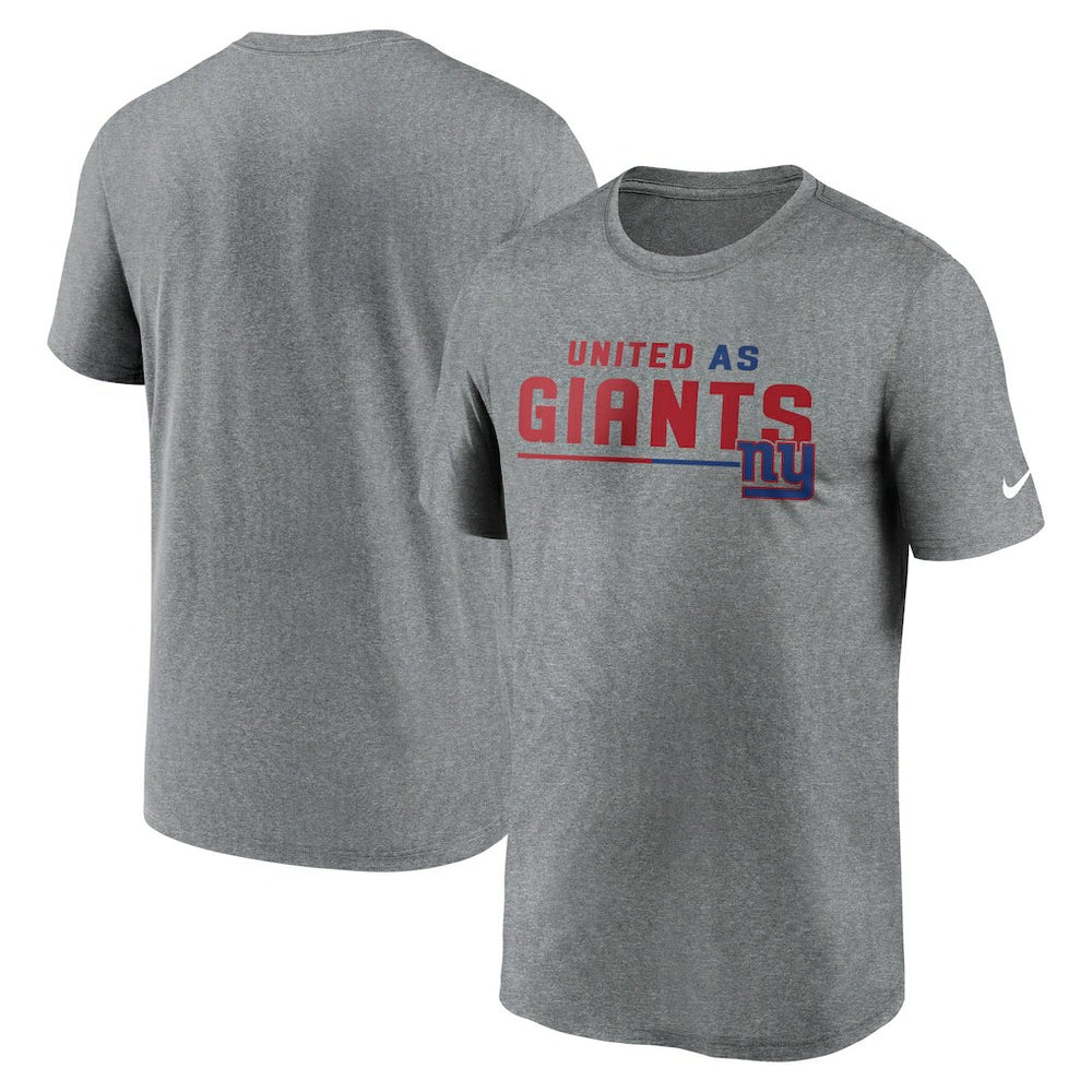New York Giants Nike Legend Team Shoutout Performance T-Shirt