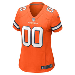 Denver Broncos Nike Women's Alternate Custom Game Jersey