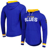 St. Louis Blues Mitchell & Ness Legendary Slub Hoodie Long Sleeve T-Shirt Sale