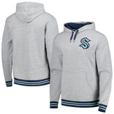 Seattle Kraken Mitchell & Ness Classic French Terry Pullover Hoodie Discount