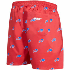 Buffalo Bills Pro Standard Allover Print Mini Logo Shorts
