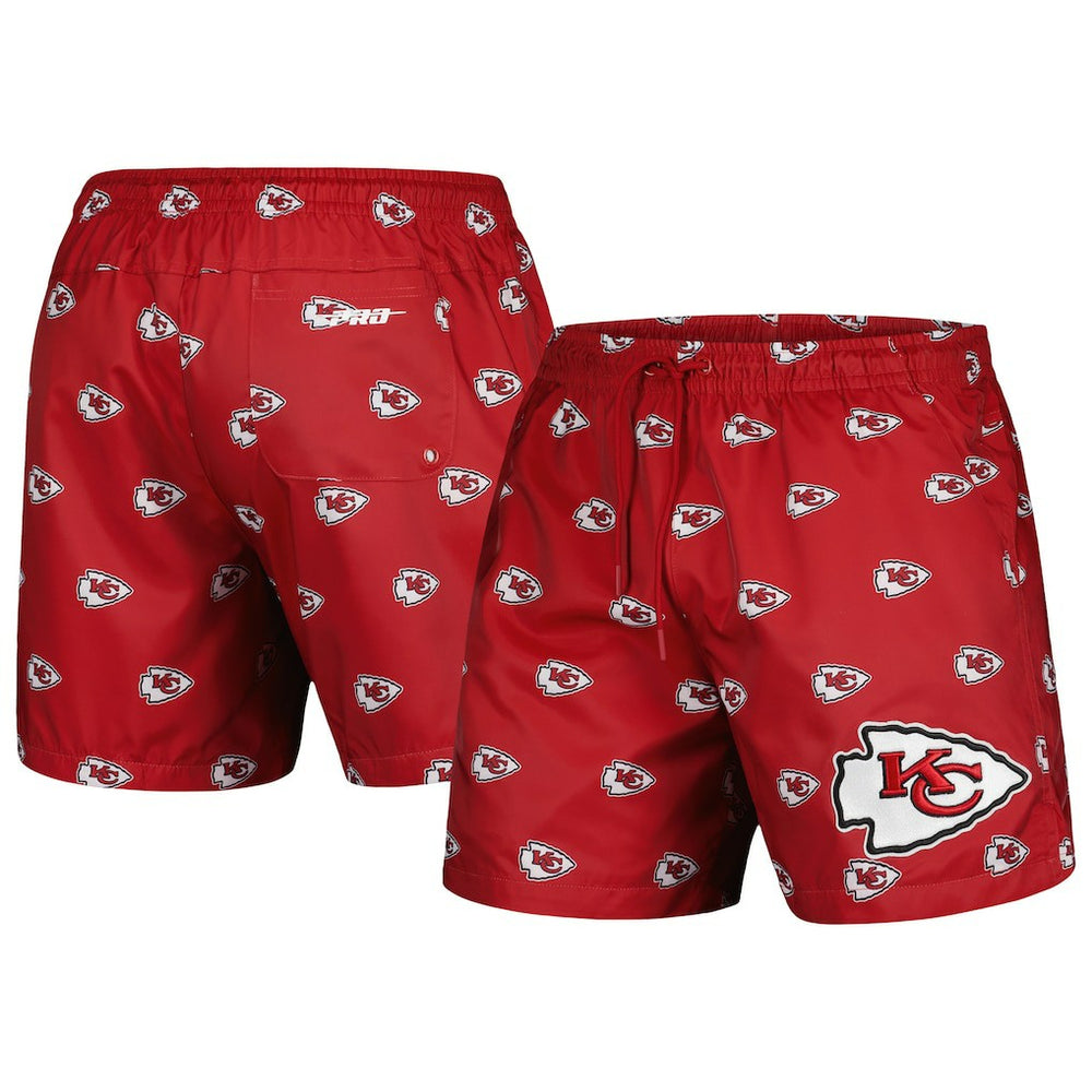 Kansas City Chiefs Pro Standard Allover Print Mini Logo Shorts