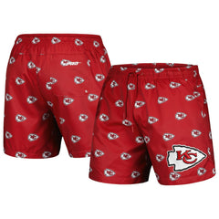 Kansas City Chiefs Pro Standard Allover Print Mini Logo Shorts