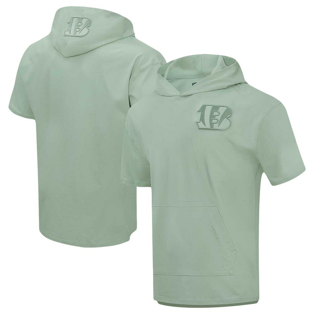 Cincinnati Bengals Pro Standard Neutrals Short Sleeve Pullover Hoodie