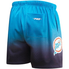 Miami Dolphins Pro Standard Ombre Mesh Shorts