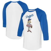 Los Angeles Dodgers Tiny Turnip Women's Babes 3/4-Sleeve Raglan T-Shirt | MLB Near me