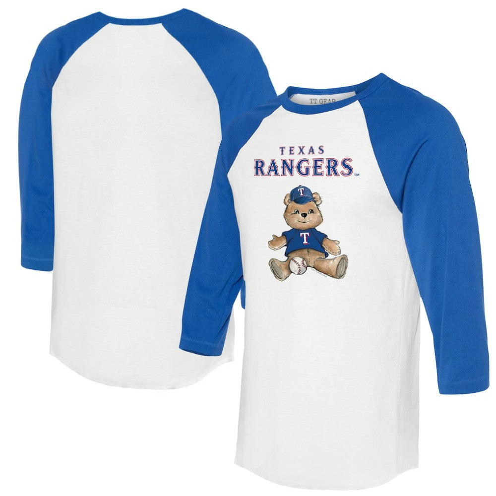 Texas Rangers Tiny Turnip Women's Teddy Boy 3/4-Sleeve Raglan T-Shirt | MLB Online